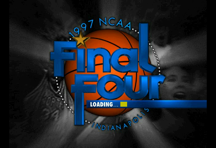 NCAA Basketball Final Four 97 Title Screen